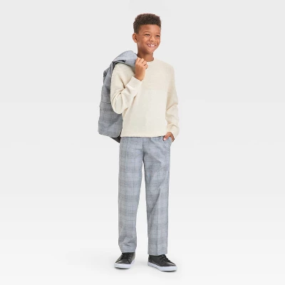 Boys' Plaid Suit Pants - Cat & Jack™ 4 Boys' Plaid Suit Pants - Cat & Jack™ - Image 2