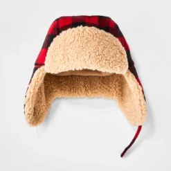 Toddler Boys' Plaid Trapper Hat - Cat & Jack™ Red 7 Toddler Boys' Plaid Trapper Hat - Cat & Jack™ Red -Kid Clothing GUEST a06370cc 759b 4b56 a2ce c5415c09a91e
