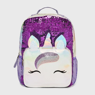 Kids' 16.8" Unicorn Pocket Backpack - Cat & Jack™ 5 Kids' 16.8" Unicorn Pocket Backpack - Cat & Jack™ - Image 3
