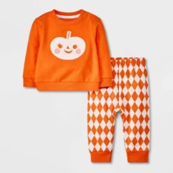 Baby Halloween Pumpkin Top & Pants Set - Cat & Jack™ Orange 9 Baby Halloween Pumpkin Top & Pants Set - Cat & Jack™ Orange -Kid Clothing GUEST a24724c0 bd11 4eda 84d8 1052ebc74c46