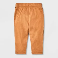 Baby Adaptive Side Snap Pants - Cat & Jack™ Brown