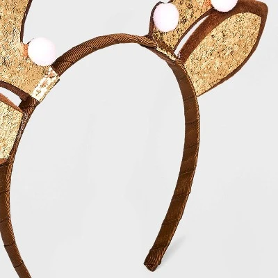 Toddler Girls' 2pc Reindeer Headband And Tutu Set - Cat & Jack™ Pink 5 Toddler Girls' 2pc Reindeer Headband And Tutu Set - Cat & Jack™ Pink - Image 3