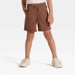 Toddler Boys' Pull-On Woven Shorts - Cat & Jack™ Brown 7 Toddler Boys' Pull-On Woven Shorts - Cat & Jack™ Brown -Kid Clothing GUEST a5c06188 f333 455d 960d c876d33da8f7