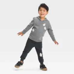Toddler Boys' Halloween Hooded Top And Jogger Pants Set - Cat & Jack™ Gray 6 Toddler Boys' Halloween Hooded Top And Jogger Pants Set - Cat & Jack™ Gray -Kid Clothing GUEST a5ea17f3 3199 4e67 a328 608d4b14c858
