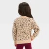Toddler Girls' Animal Jacquard Cardigan - Cat & Jack™ Beige -Kid Clothing GUEST a7741b09 4a17 4dca 83ed 39fe14128762