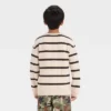 Boys' Fleece Striped Sweatshirt - Cat & Jack™ 1 Boys' Fleece Striped Sweatshirt - Cat & Jack™ -Kid Clothing GUEST a79a0ad3 694d 4636 bb04 2b79b9cf1a84