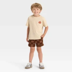 Toddler Boys' Short Sleeve Pumpkin Spice French Terry T-Shirt And Shorts Set - Cat & Jack™ Khaki 9 Toddler Boys' Short Sleeve Pumpkin Spice French Terry T-Shirt And Shorts Set - Cat & Jack™ Khaki -Kid Clothing GUEST a997f9f7 5db7 45f8 8178 bdacda89aedd