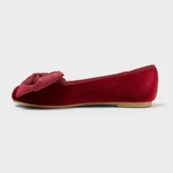 Girls' Perla Ballet Flats - Cat & Jack™ Red