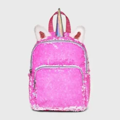 Kids' 7" Unicorn Flip Sequin Mini Backpack - Cat & Jack™ Pink 8 Kids' 7" Unicorn Flip Sequin Mini Backpack - Cat & Jack™ Pink -Kid Clothing GUEST aa09b44d c957 4ce8 9154 e12260724b56