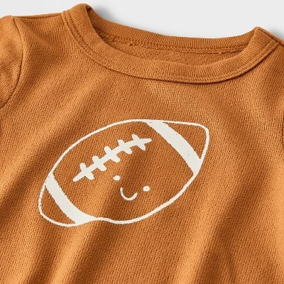 Baby Tiny Tailgator T-Shirt & Bloomer Set - Cat & Jack™ Brown 4 Baby Tiny Tailgator T-Shirt & Bloomer Set - Cat & Jack™ Brown - Image 2