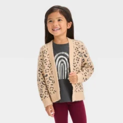 Toddler Girls' Animal Jacquard Cardigan - Cat & Jack™ Beige 7 Toddler Girls' Animal Jacquard Cardigan - Cat & Jack™ Beige -Kid Clothing GUEST ac7d43f1 0fc3 4703 8d57 7fe9f823fc30