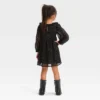Toddler Girls' Dots Dress - Cat & Jack™ Black -Kid Clothing GUEST af0f0564 029f 48c8 9ab8 d01d82e83f26