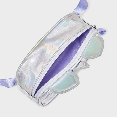 Girls' Unicorn Fanny Pack - Cat & Jack™: Shell, Zip Closure, 28" Strap, Solid Pattern 4 Girls' Unicorn Fanny Pack - Cat & Jack™: Shell, Zip Closure, 28" Strap, Solid Pattern - Image 2
