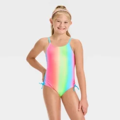 Girls' Rainbow Ombre Design One Piece Swimsuit - Cat & Jack™ -Kid Clothing GUEST b0385845 a1b9 43e1 b438 1d233e796fb9