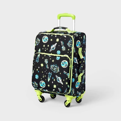 Kids' Softside Carry On Spinner Suitcase Space - Cat & Jack™️ 6 Kids' Softside Carry On Spinner Suitcase Space - Cat & Jack™️ - Image 4