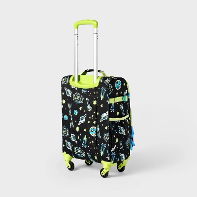 Kids' Softside Carry On Spinner Suitcase Space - Cat & Jack™️ 5 Kids' Softside Carry On Spinner Suitcase Space - Cat & Jack™️ - Image 3