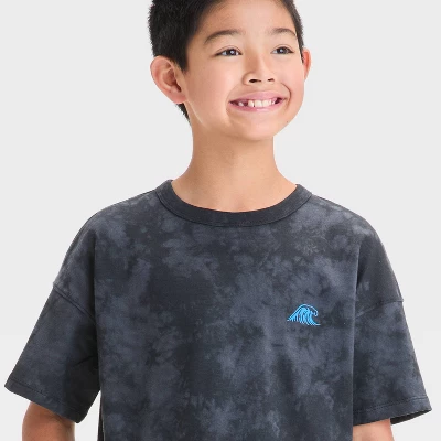 Boys' Short Sleeve Relaxed Fit T-Shirt - Cat & Jack™ 3 Boys' Short Sleeve Relaxed Fit T-Shirt - Cat & Jack™