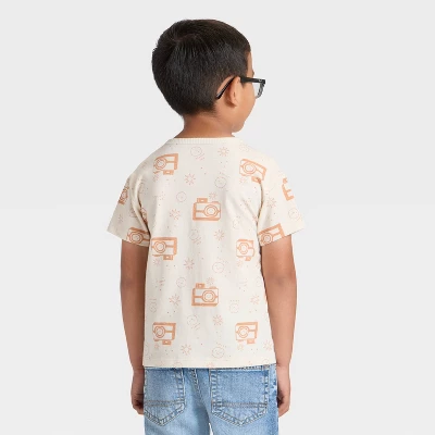 Toddler Boys' Short Sleeve Relaxed T-Shirt - Cat & Jack™ 3 Toddler Boys' Short Sleeve Relaxed T-Shirt - Cat & Jack™