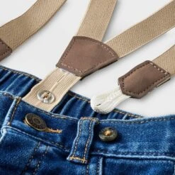 Baby Boys' Holiday Plaid Suspender Top & Bottom Set - Cat & Jack™ Red -Kid Clothing GUEST b5ca5bae 2745 4988 8843 e2a567a16dae