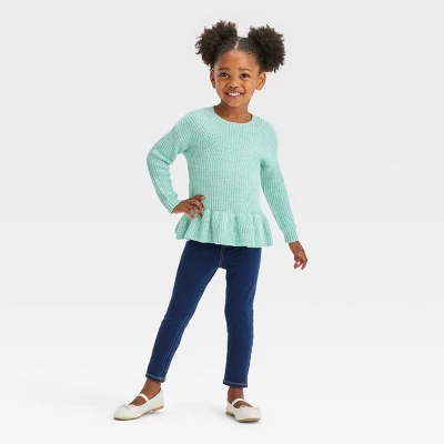 Toddler Girls' Pullover Sweater - Cat & Jack™ 4 Toddler Girls' Pullover Sweater - Cat & Jack™ - Image 2