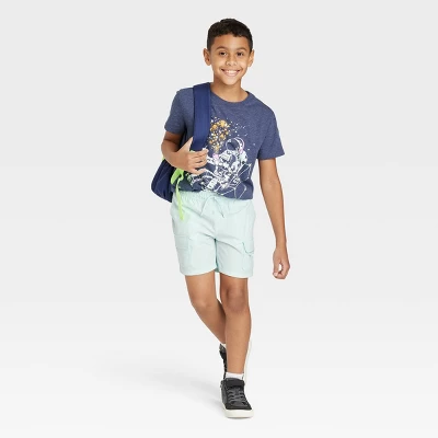 Boys' Quick Dry 'Above The Knee' Relaxed Pull-On Cargo Shorts - Cat & Jack™ 4 Boys' Quick Dry 'Above The Knee' Relaxed Pull-On Cargo Shorts - Cat & Jack™ - Image 2