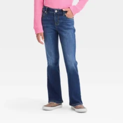 Girls' Mid-Rise Flare Jeans - Cat & Jack™ -Kid Clothing GUEST bc66a013 a66a 41cc 995b 8ec5183c08af