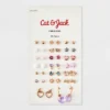 Girls' 20pk Earring Set - Cat & Jack™: Nickel-Free, Post Closure, Stud & Hoop Styles -Kid Clothing GUEST bcb2f7ab 4b9f 4505 b071 9121b3af27f9