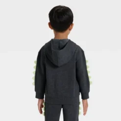 Toddler Boys' Halloween Dino Zip-Up Hoodie - Cat & Jack™ Black 7 Toddler Boys' Halloween Dino Zip-Up Hoodie - Cat & Jack™ Black -Kid Clothing GUEST bec919e2 baa0 4830 b9f3 248c6c8f5ad1