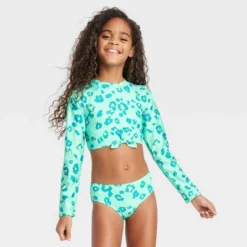 Girls' 'Wild Star' Long Sleeve Bikini Set - Cat & Jack™ 7 Girls' 'Wild Star' Long Sleeve Bikini Set - Cat & Jack™ -Kid Clothing GUEST bf37cceb c735 4174 be67 188317888110