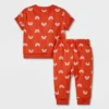 Baby 2pc French Terry Short Sleeve Top & Bottom Set - Cat & Jack™ Orange 2 Baby 2pc French Terry Short Sleeve Top & Bottom Set - Cat & Jack™ Orange -Kid Clothing GUEST c1492395 59d3 435f 8694 3d603b03fc33