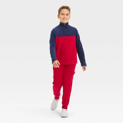 Boys' Micro Fleece Cargo Pants - Cat & Jack™ 4 Boys' Micro Fleece Cargo Pants - Cat & Jack™ - Image 2