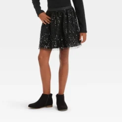 Girls' 'Sequin' Holiday Skirt - Cat & Jack™ Black 7 Girls' 'Sequin' Holiday Skirt - Cat & Jack™ Black -Kid Clothing GUEST c3b335f9 af4c 49ed 9f2b 219652a424fc