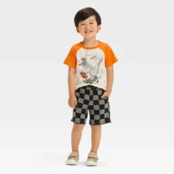 Toddler Boys' Dino Halloween Short Sleeve T-Shirt And Shorts Set - Cat & Jack™ Gray 9 Toddler Boys' Dino Halloween Short Sleeve T-Shirt And Shorts Set - Cat & Jack™ Gray -Kid Clothing GUEST c5a5af44 2133 48b5 8030 03f8cdf3fb7e