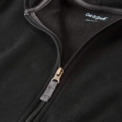 Boys' 2pk Fleece Zip-Up Hoodie - Cat & Jack™ 4 Boys' 2pk Fleece Zip-Up Hoodie - Cat & Jack™ - Image 2