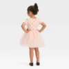 Toddler Girls' Bow-Tie Short Sleeve Knit Tulle Dress - Cat & Jack™ Pink 2 Toddler Girls' Bow-Tie Short Sleeve Knit Tulle Dress - Cat & Jack™ Pink -Kid Clothing GUEST c8c6aa33 c75a 4b69 a11d 7edaf7099c6c