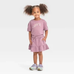 Toddler Girls' Skort Set - Cat & Jack™ Purple 7 Toddler Girls' Skort Set - Cat & Jack™ Purple -Kid Clothing GUEST cb577eea a5d0 49ad b359 bb85a3e7f1ec