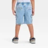 Toddler Boys' Pull-On Denim Cargo Shorts - Cat & Jack™ Light Wash -Kid Clothing GUEST cb84d8ed b591 4428 b497 db90d272f0b5