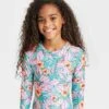 Girls' Floral Print One Piece Swimsuit - Cat & Jack™ 1 Girls' Floral Print One Piece Swimsuit - Cat & Jack™ -Kid Clothing GUEST cc683fcf 4217 4883 94d7 ea0510fcebc0