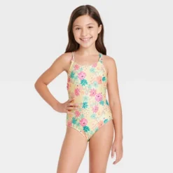 Girls' Happy Days One Piece Swimsuit - Cat & Jack™️ 7 Girls' Happy Days One Piece Swimsuit - Cat & Jack™️ -Kid Clothing GUEST cca8b229 5605 4d74 b8cb 5f33ad9dcffc
