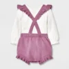 Baby Girls' Blackberry Sweater Romper Set - Cat & Jack™ Light Purple -Kid Clothing GUEST cdb000e9 e07f 4c18 a2a6 d6f68d978c2c