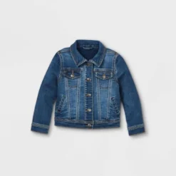 Toddler Girls' Vintage Denim Jacket - Cat & Jack™ Medium Wash 5 Toddler Girls' Vintage Denim Jacket - Cat & Jack™ Medium Wash -Kid Clothing GUEST ce201817 7e30 4ac8 8dca f99ac94c4b1d