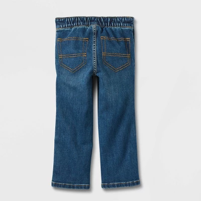 Toddler Boys' Adaptive Jeans - Cat & Jack™ Medium Wash 3 Toddler Boys' Adaptive Jeans - Cat & Jack™ Medium Wash