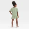 Toddler Girls' Crop Skort Set - Cat & Jack™ Olive Green 1 Toddler Girls' Crop Skort Set - Cat & Jack™ Olive Green -Kid Clothing GUEST d4239c0d 6176 406b 943f 5bc2a3b9bfd2
