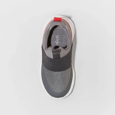 Toddler Gray Slip-On Sneakers - Cat & Jack™ 4 Toddler Gray Slip-On Sneakers - Cat & Jack™ - Image 2