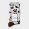 Girls' 2pk Pumpkin Halloween Crew Socks - Cat & Jack™ -Kid Clothing GUEST d74ea1b0 f96e 4ef3 a634 ea4e8dea857f