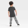 Toddler Boys' Halloween Short Sleeve T-Shirt And Pull-On Fleece Jogger Pants - Cat & Jack™ Black 1 Toddler Boys' Halloween Short Sleeve T-Shirt And Pull-On Fleece Jogger Pants - Cat & Jack™ Black -Kid Clothing GUEST d95c39f8 6ddb 4b8e b6d5 50788c187bfc