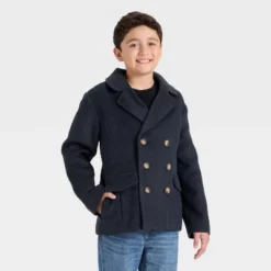 Boys' Pea Coats - Cat & Jack™ Navy Blue 7 Boys' Pea Coats - Cat & Jack™ Navy Blue -Kid Clothing GUEST da12c1de faf5 4b1a b132 91ec41bc3dc0
