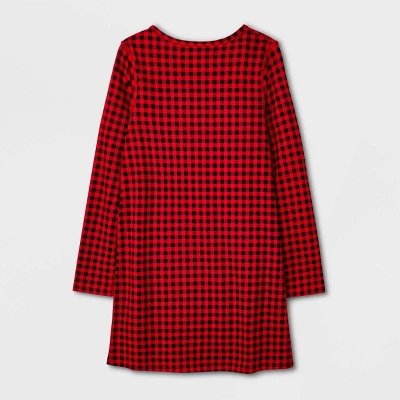 Girls' 2pk Adaptive Long Sleeve Holiday Dress - Cat & Jack™ Off-White 3 Girls' 2pk Adaptive Long Sleeve Holiday Dress - Cat & Jack™ Off-White