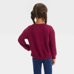 Toddler Girls' Waffle Shirt - Cat & Jack™