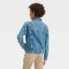 Boys' Long Sleeve Jacket - Cat & Jack™ Medium Wash -Kid Clothing GUEST dce41669 10b3 484d 93d0 6c24eb9f6076